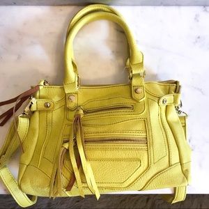Steve Madden chartreuse crossbody purse